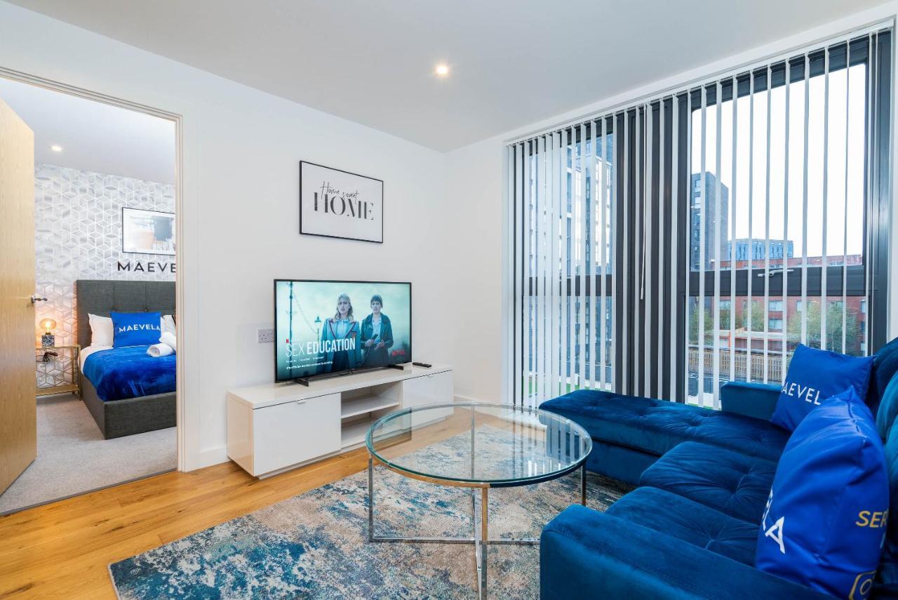 Maevela Apartments - Luxury Broad St Apartment - 2 Bed, 2 Bath - City Centre/Cube/Mailbox - With Underground Parking ✓- L Shape Sofa, Large 50 Inch Smart Tv With Free Netflix & Wifi Birmingham Exterior foto