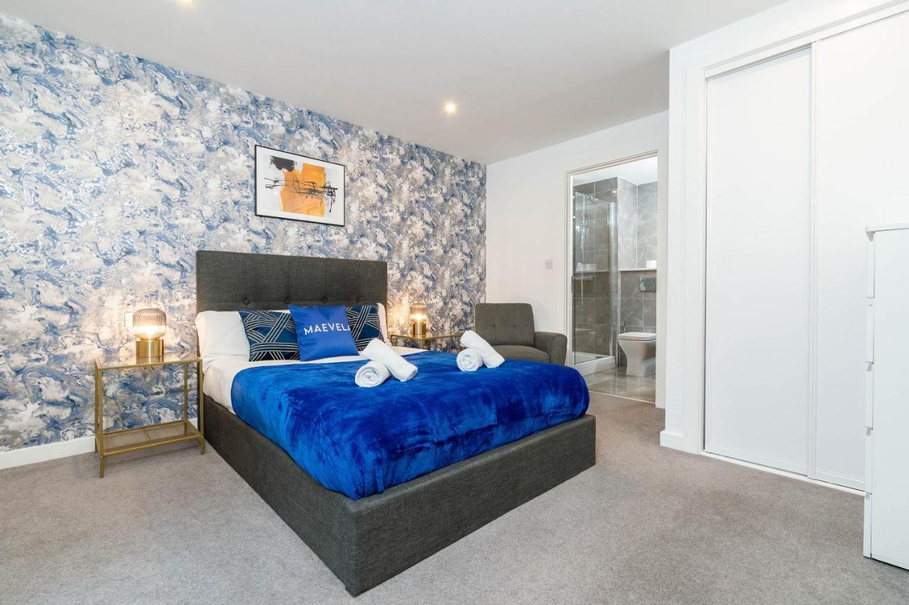 Maevela Apartments - Luxury Broad St Apartment - 2 Bed, 2 Bath - City Centre/Cube/Mailbox - With Underground Parking ✓- L Shape Sofa, Large 50 Inch Smart Tv With Free Netflix & Wifi Birmingham Exterior foto